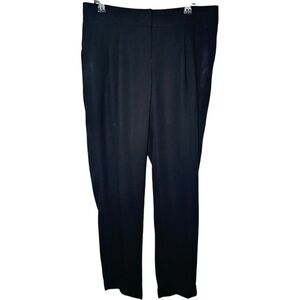 Loft Marisa Pants Trousers Elastic Back‎ Black Size 4
